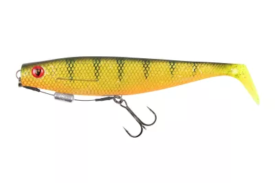 FOX RAGE Pro shad Loaded 14cm/5.5" UV Bleak — 14.0 Natural Perch