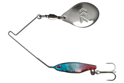 DAIWA Prorex Micro Spinner Fish TG chromed orange 5.3g — Blue 5.30