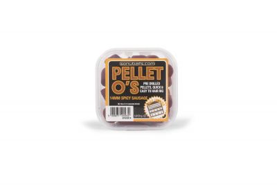 SONUBAITS Pellet O'S 14mm Spicy Sausage 120g — 14.0 Spicy Sausage