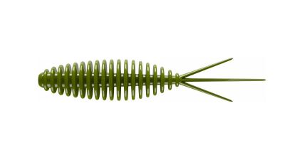 LIBRA LURES Turbo Worm 56 Cheese 006-Hot Yellow 8st, Forellenköder, schwimmend und aromatisiert — 5.60 Olive Cheese