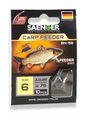 SÄNGER Carp Feeder BN-56 75cm 6 / 10pcs. — 6 brüniert
