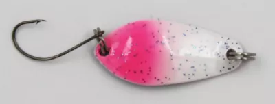 EFT Trout Bludger Spoon 3,0g black orange glitter — pink white glitter 3.00