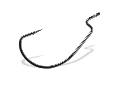 VMC 7317BN 2/0 Texan 2X Strong Wide Gap 5St. Black Nickel — 4/0
