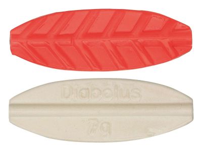 KINETIC Diabolus Inline 7g Blue/Yellow Inlineblinker — orange/pearl 3.50