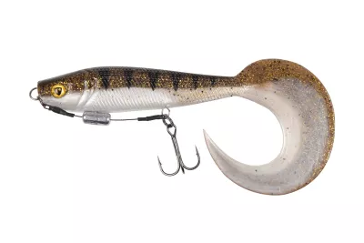 FOX RAGE Pro Grub 12cm 4.7" loaded Ultra Realistic Roach — 12.0 UV Glitter Perch