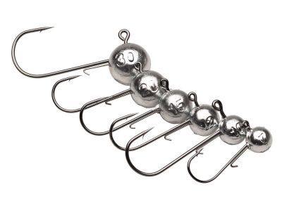KINETIC Jighead #1/0 5g Zink - Bleifrei 4st — Silber 2/0 7.00