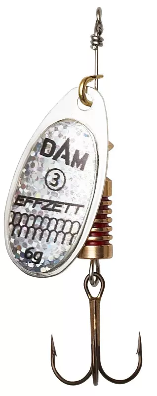 DAM EFFZETT Spinner 5 Silber 12.0g — Gold 20.0