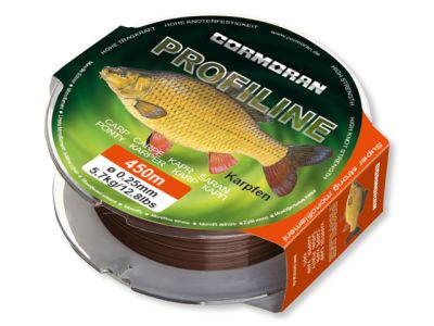 CORMORAN Profiline Aal braun 0.35mm 9.90kg 400m — Karpfen 0.35