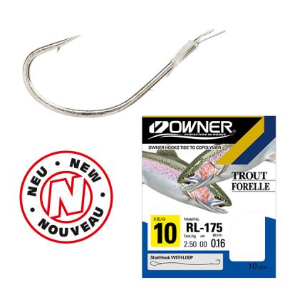 OWNER 50171 Forelle Bienenmade silber 150cm 10 — 10