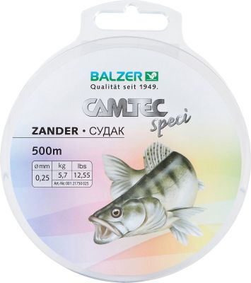 BALZER Camtec Speci Forelle 0,20mm, 500m — Zander 0.25