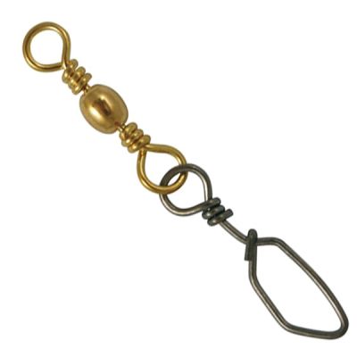 SPRO Barrel Swivel+Norway-Snap 12 12kg 7St. — 3/0