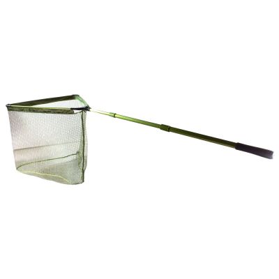 Klappkescher 3-Teilig Metallgelenk 2,20m 70x70cm gummiert — 2.20
