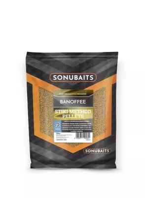 SONUBAITS Stiki Method Pellets Banoffee - 2mm 650g — 2.00 Banoffee
