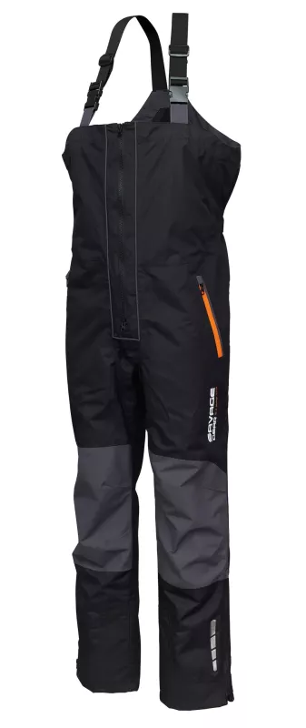 SAVAGE-GEAR WP Performance Bib And Brace S Black/Grey — Latzhose M Schwarz / Grau