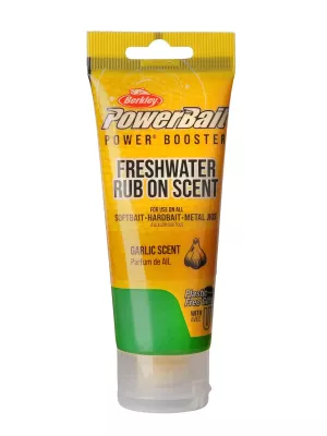 Berkley PowerBait Original Green Silver Flake - Lockstoffe — Garlic Green