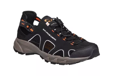SAVAGE-GEAR Coast Trek Sandal 43/8 Black Ink — 42