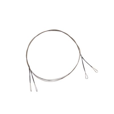 BALZER 1x7 Niroflex Karabiner/Wirbel 25cm 6kg 2st — Schlaufe 6.00 70.0