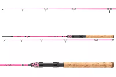 DAIWA Ninja X Kids 522ML 2tlg 10-30g 1.60m blau — Pink 30 1.60