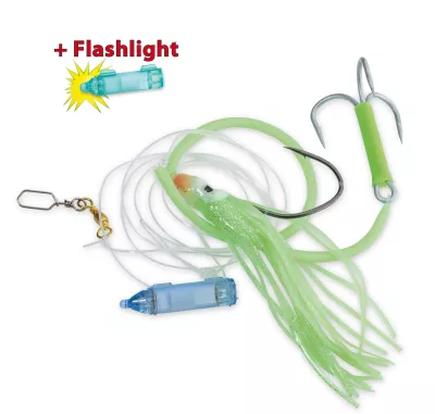 AQUANTIC Leng Rig — Flashlight 10/0