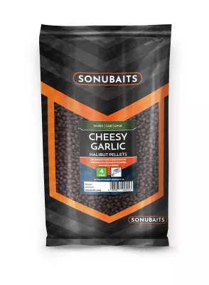 SONUBAITS Spicy Sausage Halibut Pellets 4mm 900g — 4.00 Cheesy Garlic