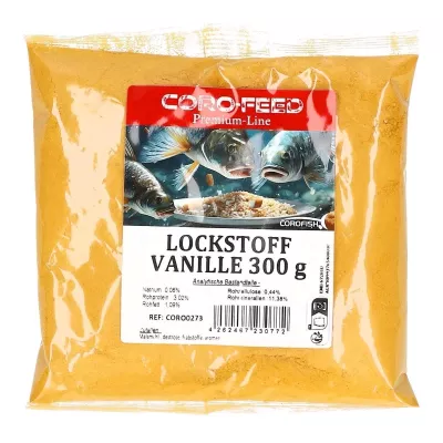 COROFISH Premium Line Lockstoff Brassen 300g — Vanille