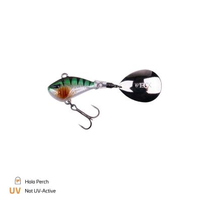ZECK Rogue Runner 10g Firetiger — Holo Perch 10.0