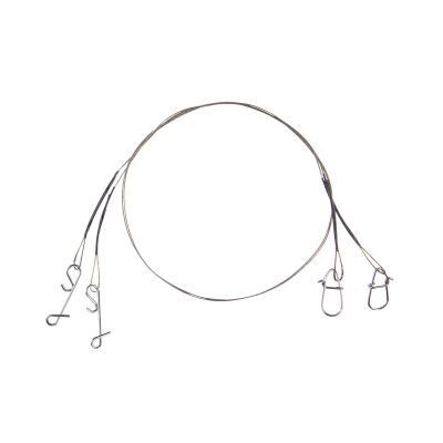 BALZER 7x7 Niroflex Wirbel/Dreifachwirbel 45cm 9kg 2st — Snap/No Knot 9.00 30.0