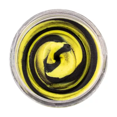 BERKLEY PowerBait Glitter Trout Bait Funky Flamingo 50g — Bumblebee