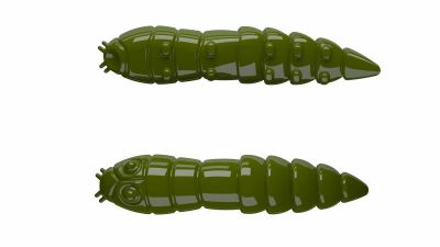 LIBRA LURES Kukolka 27 Cheese 040-black 15st, Forellenköder, schwimmend und aromatisiert — 2.70 Olive Cheese