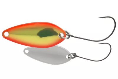DAIWA Presso EV blue/silver 2.3cm 1.2g Blinker — lightning orange 1.20