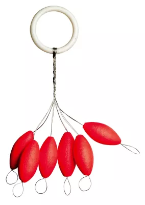 IRON TROUT Trout Leuchtpilot oval/rot 8mm — Oval rot 6.00