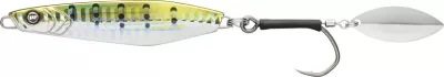 WILLIAMSON Thunder Jig Bladed 80 YG, 80mm 40g Yellow Tail Glow — PUV 40.0