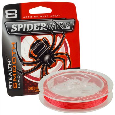SPIDERWIRE Stealth Smooth 8 Yellow 0,08 mm 3000 m geflochtene Angelschnur — 300 red 0.30