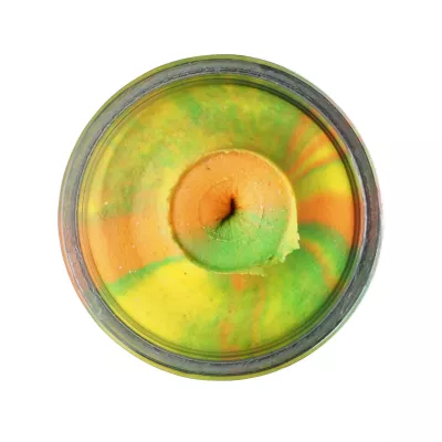 BERKLEY PowerBait Trout Dough Fruits Strawberry Dream — Rainbow