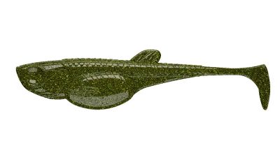 LIBRA LURES Embrion Shad 75 Fish 020-Electro 8st, Forellenköder, schwimmend und aromatisiert — 5.00 Salty Green Fish