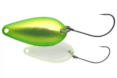 DAIWA Presso LMN light pink 2.4cm 1.9g Blinker — lightning green 1.90