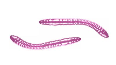 LIBRA LURES Fatty D'Worm Tournament 55 Cheese 031-olive 12st, Forellenköder, schwimmend und aromatisiert — 5.50 Pink Pearl Cheese
