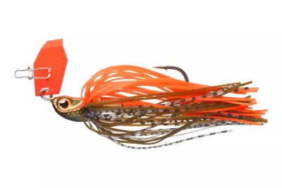 DAIWA Prorex Micro Bladed Jig red sparkle devil 8.0g 1Stk. — muddy orange 8.00