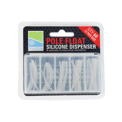 PRESTON New Pole Float Silicone Dispenser — Set