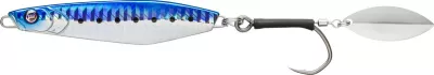 WILLIAMSON Thunder Jig Bladed 80 YG, 80mm 40g Yellow Tail Glow — BS 40.0