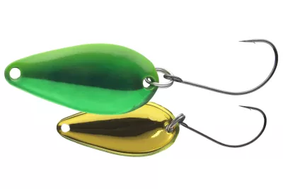 DAIWA Presso LMN light pink 2.4cm 1.9g Blinker — green gold yamame 1.90