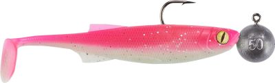 BALZER 71 Gead Nord Gummiset Dorsch-Köhler, 60 und 80g, 12 und 15cm, Pink-Weiss — 12.0 Pink-Weiss