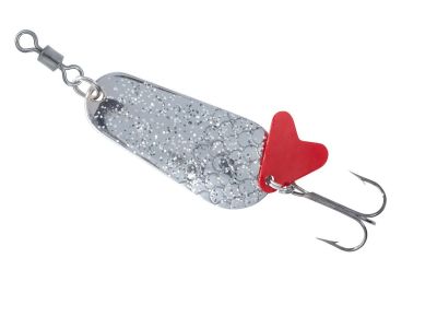 BALZER Colonel Star Dust Blinker Silber-Rot 6g 33mm — Silber 30.0