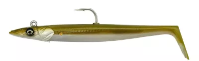 SAVAGE GEAR Sandeel V2 12cm 22g S blue pearl silver 2+1 — 12.0 Khaki