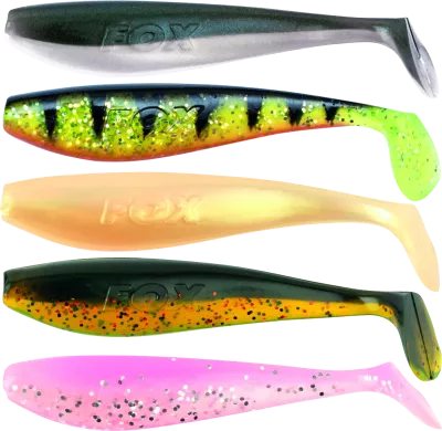 FOX RAGE Zander Pro 7.5cm UV mixed colour pack x 5pcs — 7.50