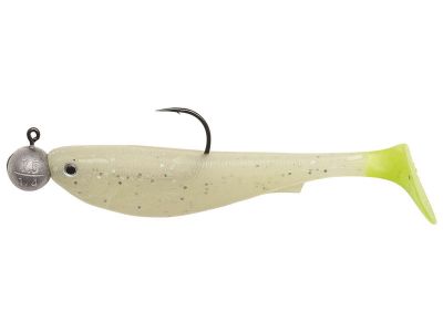 KINETIC Playboy R2F 130mm 25g Transparent Darkness 2st Gummifische Softbaits — 9.00 Green Fizz