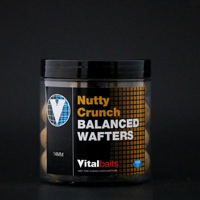 VITALBAITS NUTTY CRUNCH Wafters 14mm 100 gr. — 14.0 Nutty