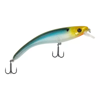 MOSTAL Aurelia 120 White Shiner floating Wobbler — Floating 12.0 Natural Yellow Head
