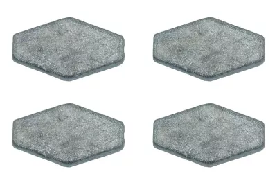 COROFISH Sechskantblei mit Loch 10g 4st — 20.0