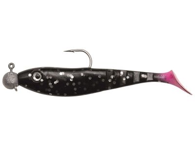 KINETIC Charmy R2F 110mm 18g Motoroil 3st Gummifische Softbaits — 11.0 Dark Pinkness